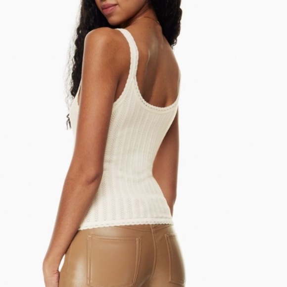 BNWOT⎜Aritzia Wilfred⎜EREMIA TOP⎜LIGHT BIRCH - Picture 1 of 14
